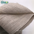 Chinese Factory High quality cotton canvas horse hair interlining for suit/bruckram interlining manufacturer for sale